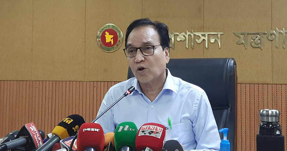 জনপ্রশাসন সচিব মোখলেস উর রহমানকে দায়িত্ব থেকে সরাল সরকার