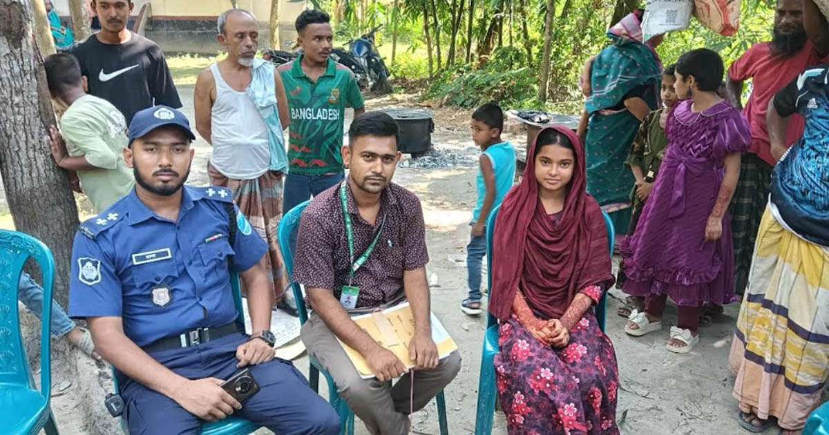 কালুখালীর ইউএনওর হস্তক্ষেপে বাল্যবিবাহ বন্ধ