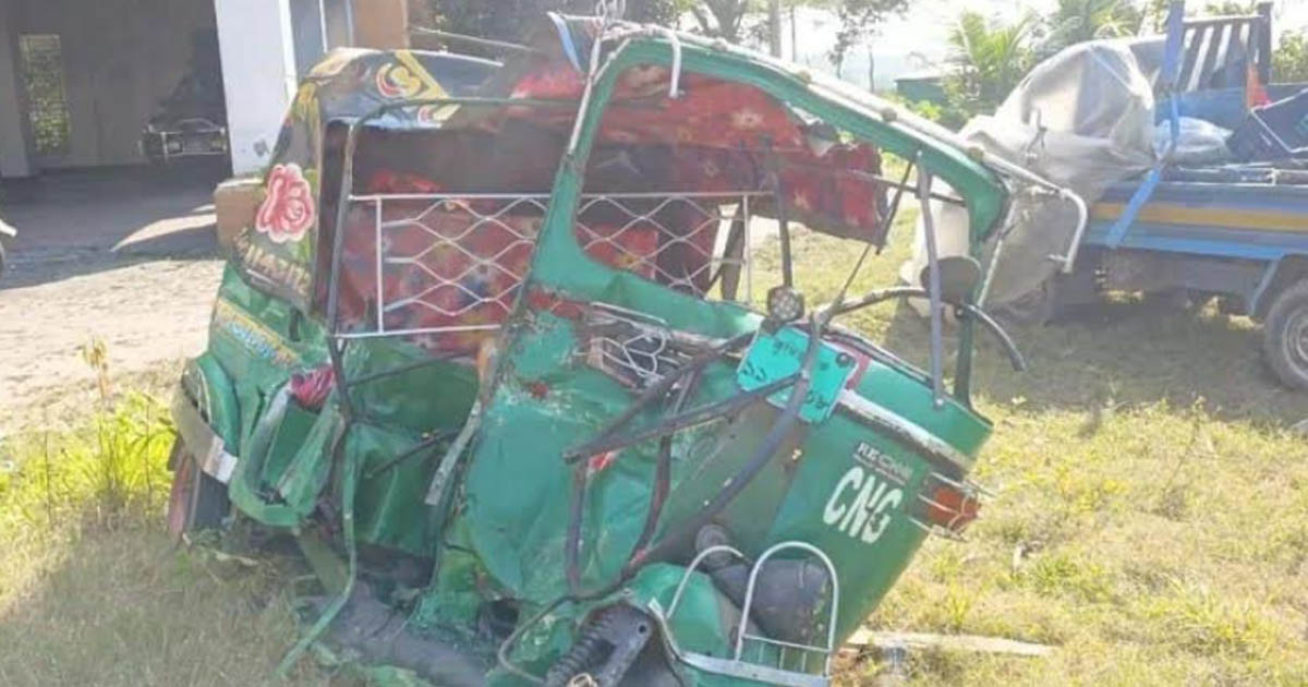 কটিয়াদীতে সড়ক দুর্ঘটনায় দাদি-নাতনির মৃত্যু, আহত ৫