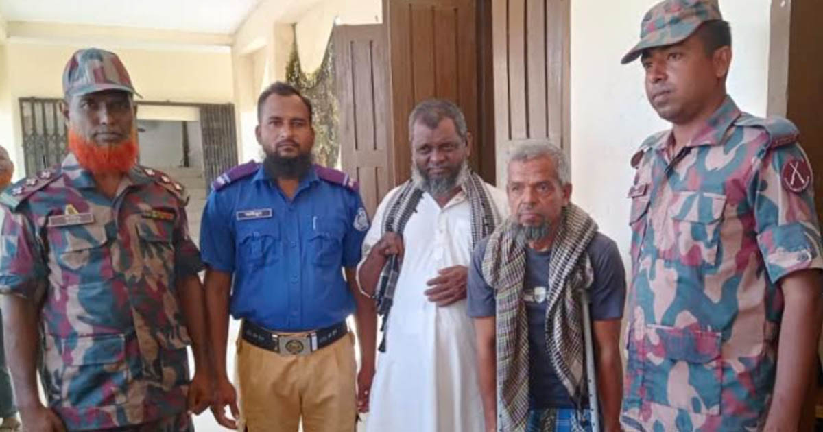 পাটগ্রাম সীমান্তে দুই পঙ্গু ব্যক্তিকে ঠেলে পাঠাল বিএসএফ