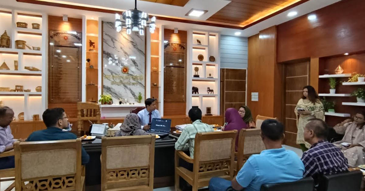 শিশু-কিশোরদের প্রতিভা অন্বেষণ প্রতিযোগিতার প্রস্তুতিমূলক সভা