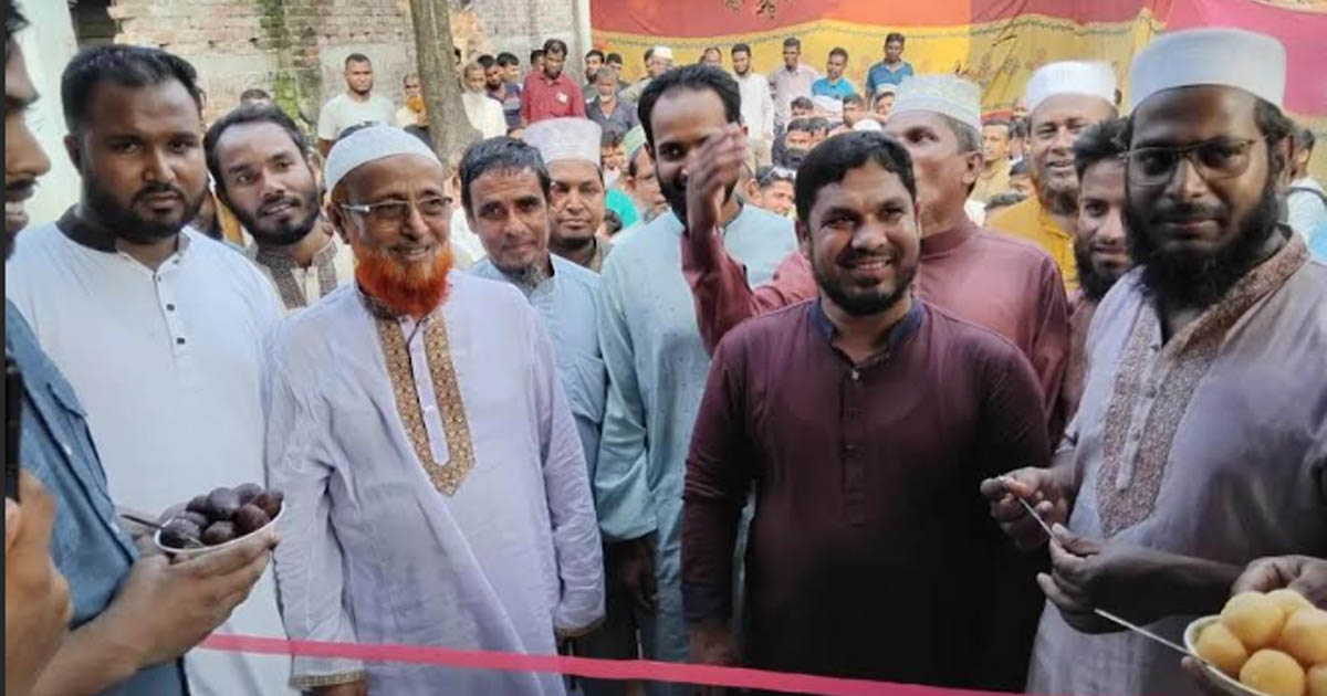 সাদুল্লাপুরের ধাপেরহাটে জামায়াতে ইসলামীর ইউনিয়ন কার্যালয় উদ্বোধন