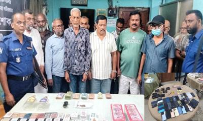 যৌথবাহিনীর অভিযানে বিএনপির নেতাসহ গ্রেফতার  ৩৪