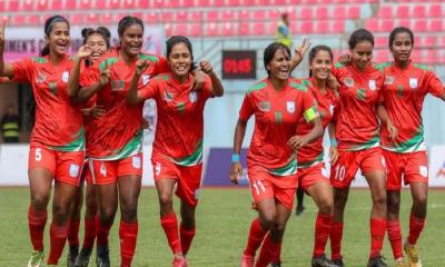 ফিফা র‌্যাংকিংয়ে ২৪ ধাপ এগোলো বাংলাদেশের নারীরা