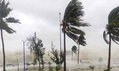 ৭ অঞ্চলে ৬০ কিমি বেগে ঝড়ের আভাস