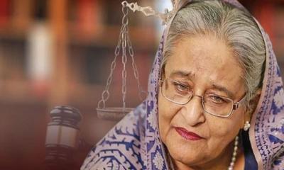 শেখ হাসিনাকে ৬ মাসের কারাদণ্ড