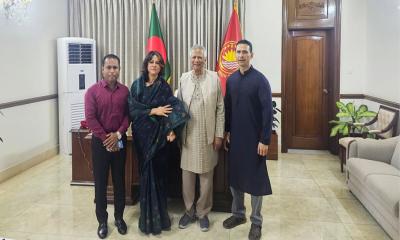 প্রধান উপদেষ্টার সঙ্গে সাক্ষাৎ করলেন সোহেল তাজ