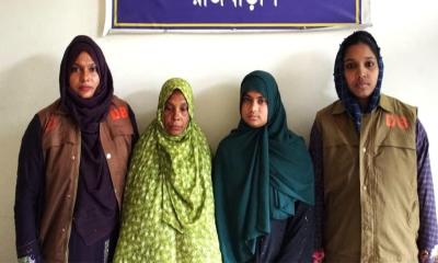রাজবাড়ীতে ভ্যানচালক রুপল হত্যা: শাশুড়ি-পুত্রবধূ গ্রেপ্তার