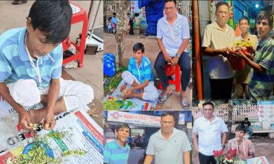 অসহায় মাসুদ পেলো জীবিকার নতুন পথ