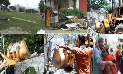 বরিশালের ঐতিহ্যবাহী পরেশ সাগর মাঠ দখলমুক্ত