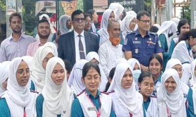 ময়মনসিংহে ‘জুলাই চত্বর’ উদ্বোধন