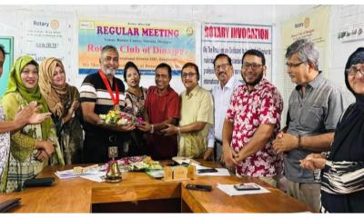 রোটারী ক্লাব অব দিনাজপুরের প্রেসিডেন্ট হলেন শহিদুর রহমান পাটোয়ারী