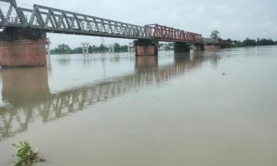 বিপদসীমার উপরে দুধকুমার নদীর পানি, প্লাবিত নিম্নাঞ্চল