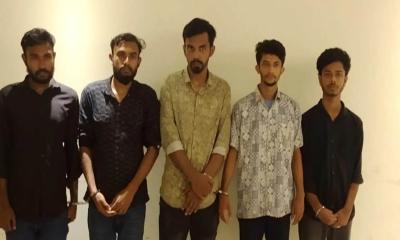 চাঁদাবাজি মামলায় ৭ দিনের রিমান্ডে ‘বৈষম্যবিরোধী’র চার নেতা