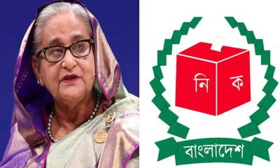 শেখ হাসিনার বিরুদ্ধে ব্যবস্থা নেওয়ার সুযোগ নেই ইসির