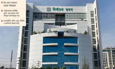 নির্বাচনে নজিরবিহীন নিরাপত্তা