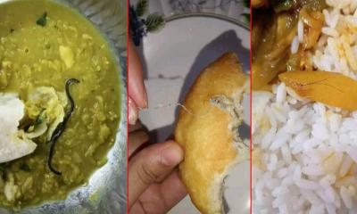 ইডেন কলেজে হল ক্যান্টিনের খাবারে পোকামাকড়, ক্ষুব্ধ শিক্ষার্থীরা