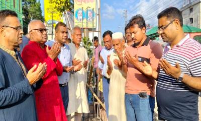 ২৪ জুলাই শহীদ আশিক স্ট্রিট স্ট্যাম্পের ভিত্তিপ্রস্তর উদ্বোধন
