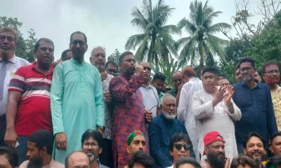 কুষ্টিয়া জেলা বিএনপির বিজয় মিছিল ও সংক্ষিপ্ত সমাবেশ