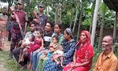 লালমনিরহাট সীমান্ত দিয়ে নারী-শিশুসহ ১০ জনকে পুশ-ইন করল বিএসএফ