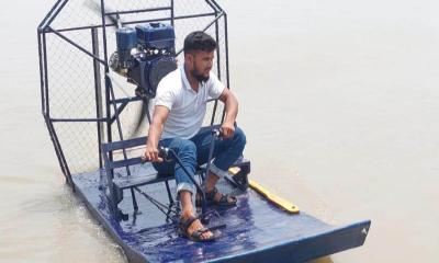 বিমানের পর এবার এয়ারবোট উদ্ভাবন করে তাক লাগালেন