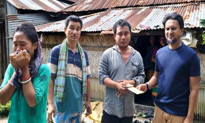 মাটিরাঙ্গায় পানিতে ডুবে শিশুর মৃত্যু, পরিবারের পাশে উপজেলা প্রশাসন