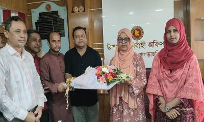 মাটিরাঙ্গায় ইউএনও নার্গিস সুলতানার সঙ্গে পৌর বিএনপির মতবিনিময়