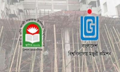 নির্মাণাধীন ভবনের ছাদধস: নজরুল বিশ্ববিদ্যালয়ে ইউজিসির জরুরি পরিদর্শন