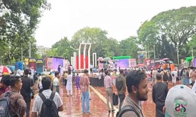 শহীদ মিনারে আসতে শুরু করেছেন এনসিপির নেতাকর্মীরা