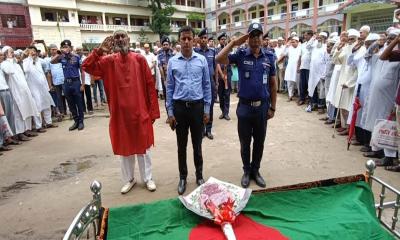 পাবনায় বীর মুক্তিযোদ্ধা ইউসুফ আলীর মৃত্যু, রাষ্ট্রীয় মর্যাদায় দাফন