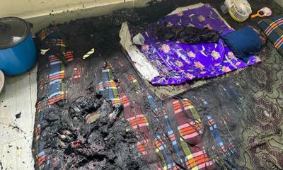 পূবাইলে গ্যাস লিকেজ থেকে বিস্ফোরণে দগ্ধ চার মাসের শিশুর মৃত্যু