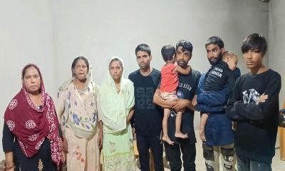 পাটগ্রামের বুড়িমারী সীমান্ত দিয়ে নারী-শিশুসহ ৯ জনকে পুশইন