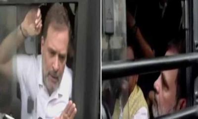 ভারতে রাহুল গান্ধী ও প্রিয়াঙ্কা আটক