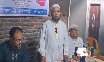 রাজবাড়ীতে সাংবাদিকদের সঙ্গে জামায়াতের দাওয়াতী সভা