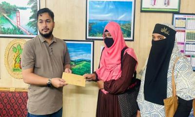 রাঙামাটি জেলা পরিষদ সদস্য হাবীব আজমের মানবিক উদ্যোগ