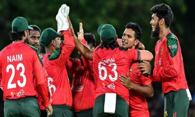 ৮৩ রানের দুর্দান্ত জয়ে সিরিজে সমতা ফেরাল বাংলাদেশ