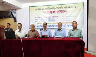 এসএসসিতে ময়মনসিংহ বোর্ডে পাসের হারে ধস, কৃতকার্য মাত্র ৫৮.২২ শতাংশ