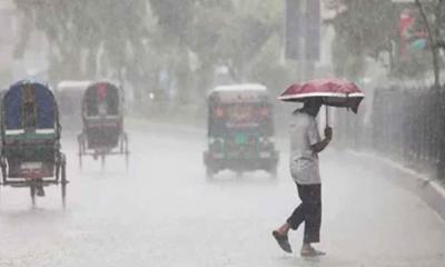 দুপুরের মধ্যে ৭ জেলায় বজ্রসহ বৃষ্টির আভাস