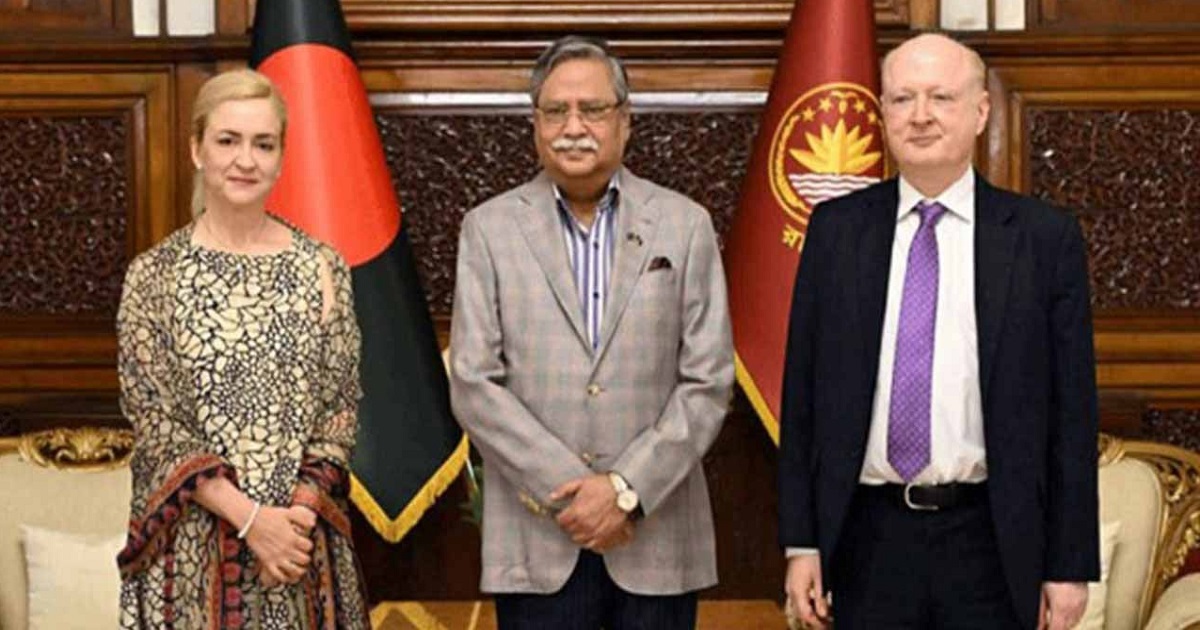 জার্মান রাষ্ট্রদূতের আনুষ্ঠানিক দায়িত্ব গ্রহণ