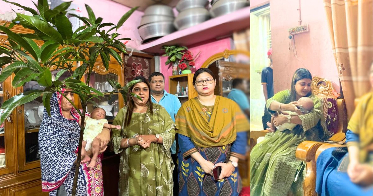সোনারগাঁয়ে নবজাতকের জন্ম: ইউএনওর ব্যতিক্রমী উদ্যোগ
