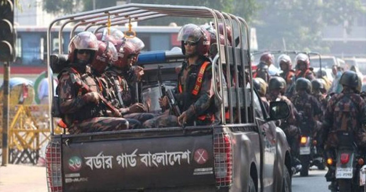 গোপালগঞ্জে ৪ প্লাটুন বিজিবি মোতায়েন
