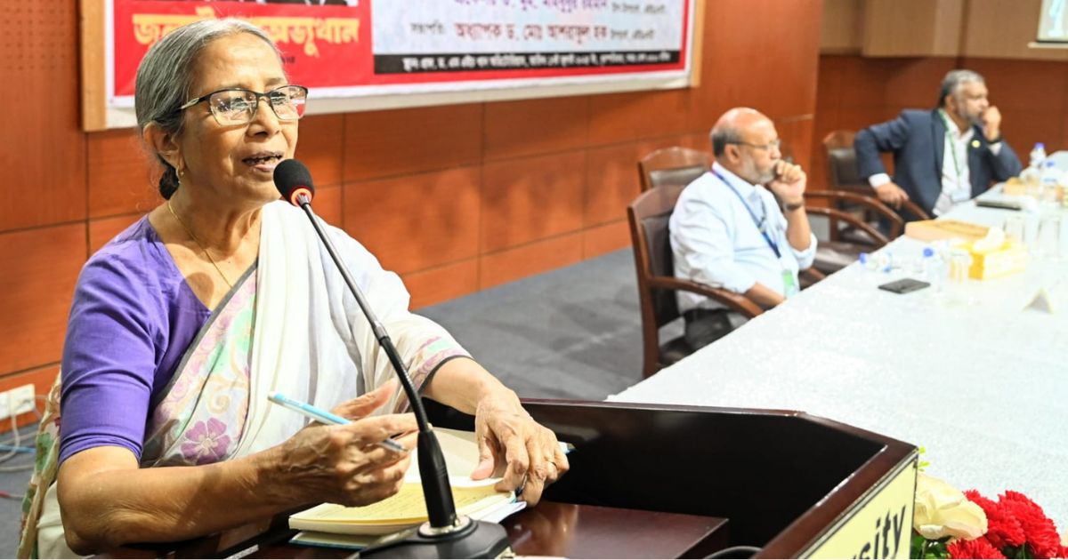 জুলাই যোদ্ধাদের ঐক্যই আমাদের শক্তি: উপদেষ্টা ফরিদা