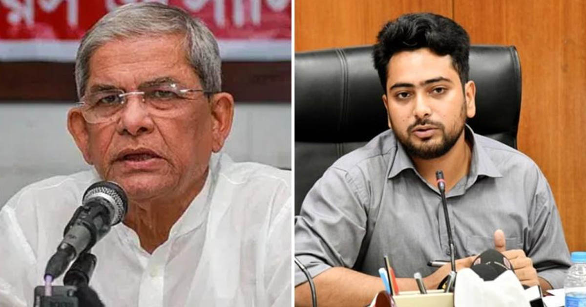 জাতীয় সরকার নিয়ে মির্জা ফখরুলের বক্তব্য সত্য নয়