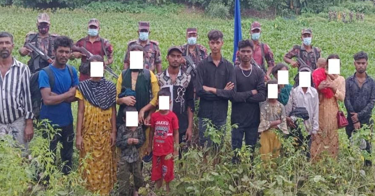 মহেশপুর সীমান্তে দুই মাসে শিশুসহ আটক ৭২০ জন