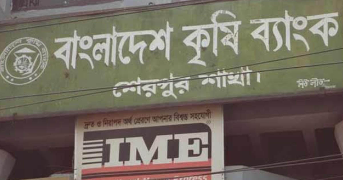 শেরপুরে গ্রাহক সেবায় এগিয়ে বাংলাদেশ কৃষি ব্যাংক
