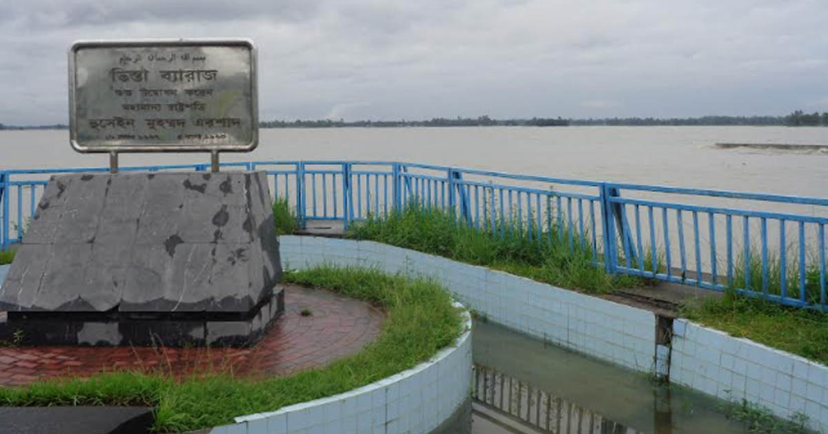 তিস্তার পানি বিপদসীমার ওপরে, নিন্মাঞ্চল প্লাবিত