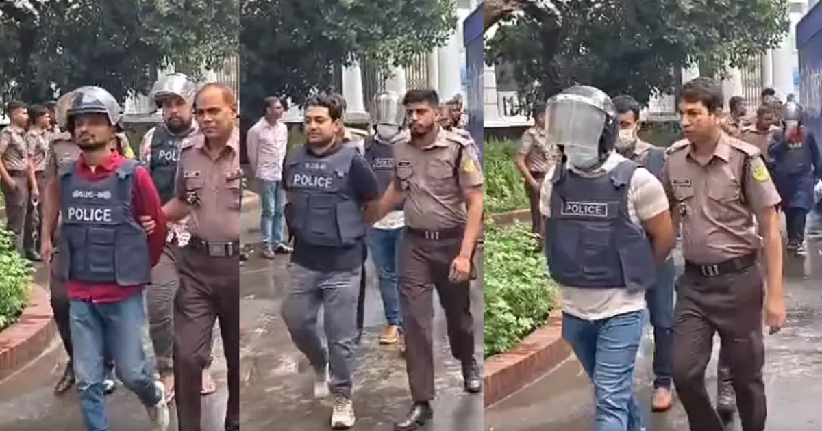 ৬ আসামিকে আনা হলো ট্রাইব্যুনালে, নিরাপত্তা জোরদার