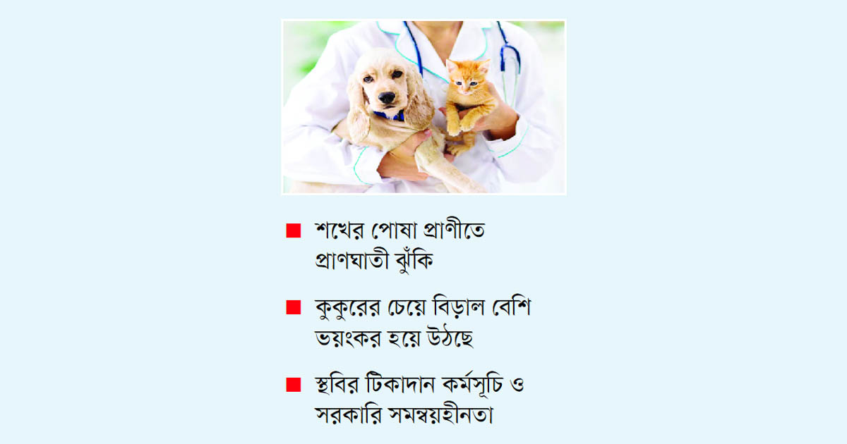 অসচেতনতায় বাড়ছে জলাতঙ্ক