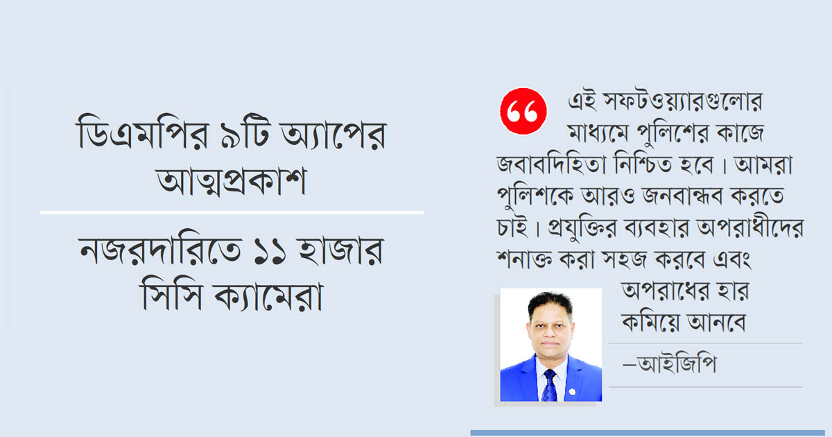 ডিজিটাল নিরাপত্তায় ঢাকা