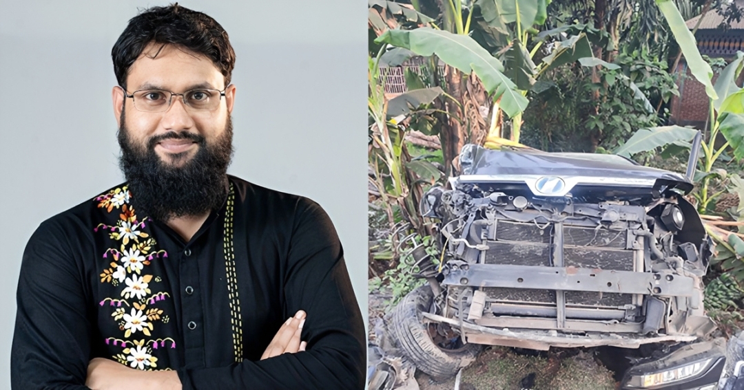 সড়ক দুর্ঘটনার কবলে এনসিপির সংসদ সদস্য, দুমড়ে-মুচড়ে গেল গাড়ি